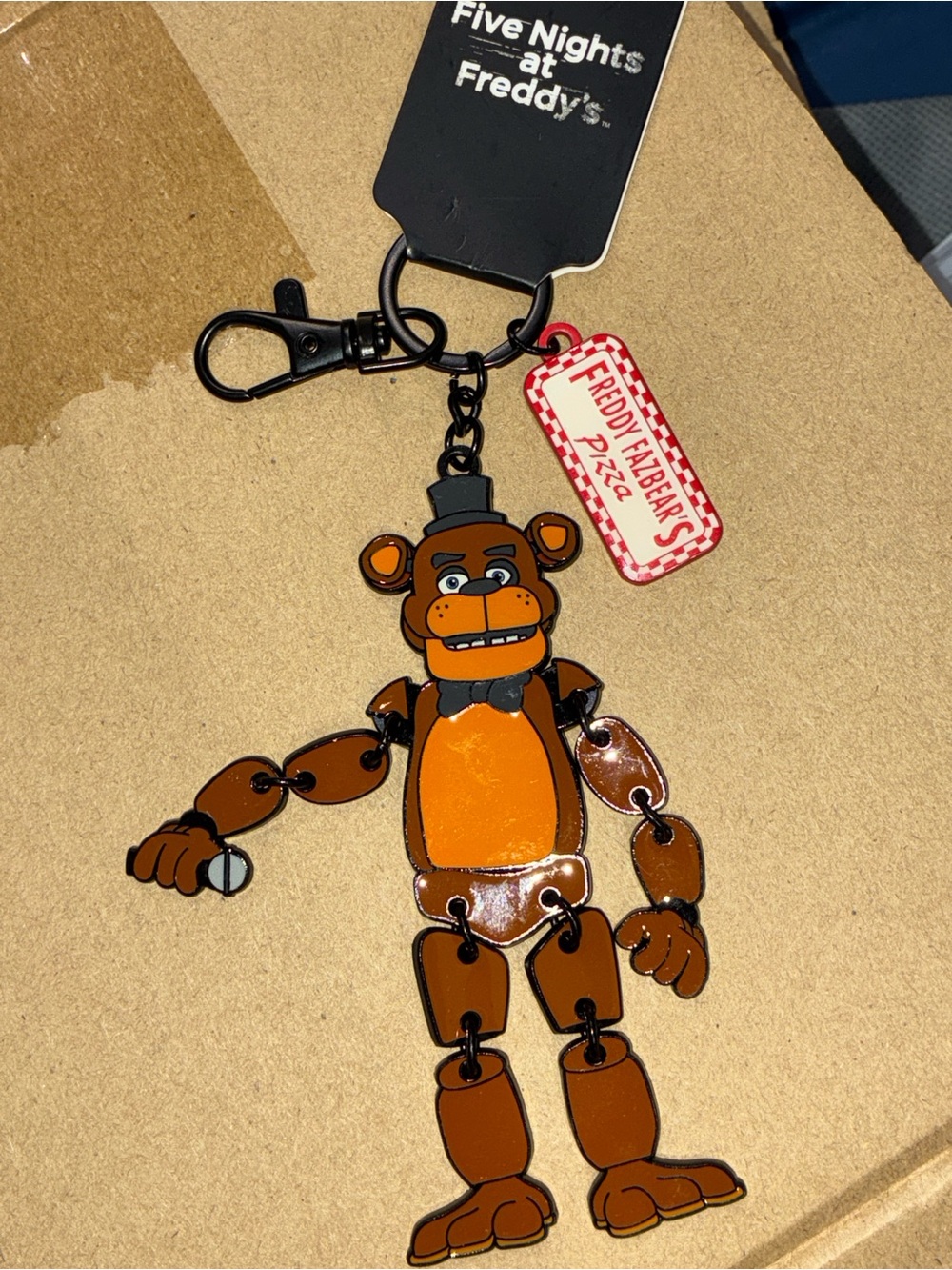 Five Nights at Freddy’s enamel keychain